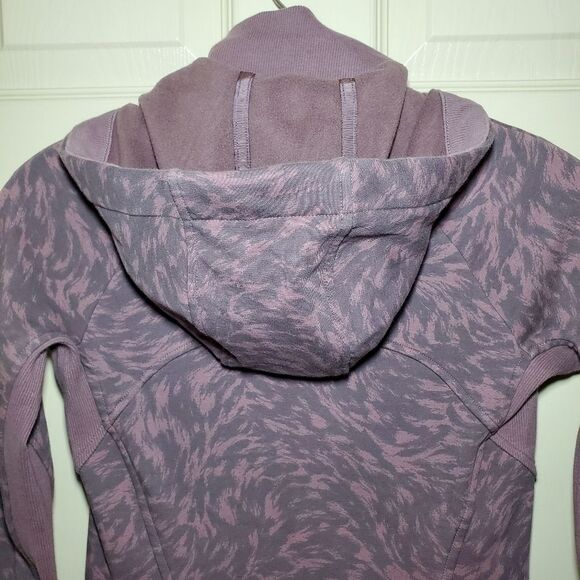 Athleta Triumph Printed Hoodie Jacket Size XXS - Picture 8 of 13